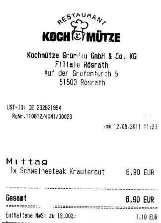 ssfv H�ffner Kochm�tze Restaurant
